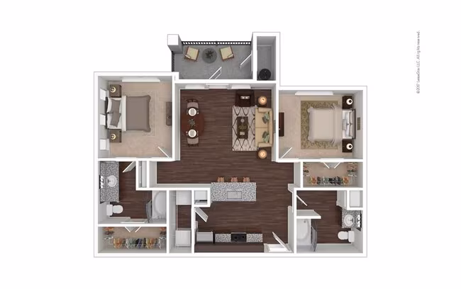 Unit 131 0538 floor plan